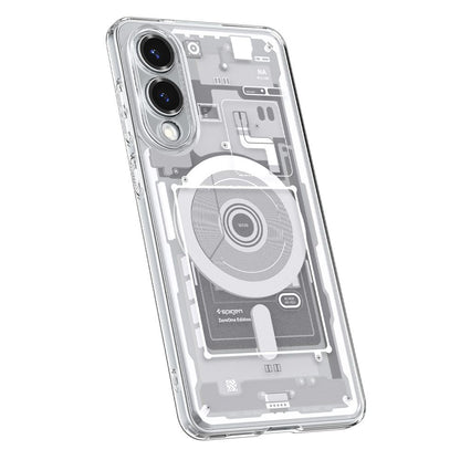 Futrola MagSafe za Samsung Galaxy S25 Edge S937, Spigen, Ultra Hybrid Zero One, Bela ACS09417