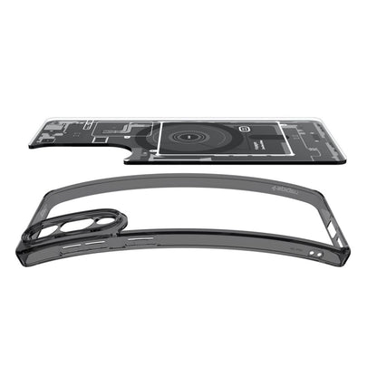 Futrola MagSafe za Samsung Galaxy S25 Edge S937, Spigen, Ultra Hybrid Zero One, Crna ACS09415