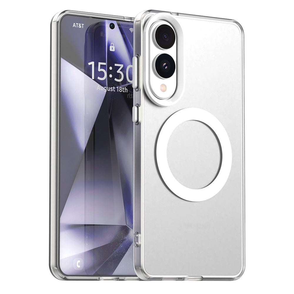 MagSafe futrola za Samsung Galaxy S25 Edge S937, Techsuit, CandyCase, Bela