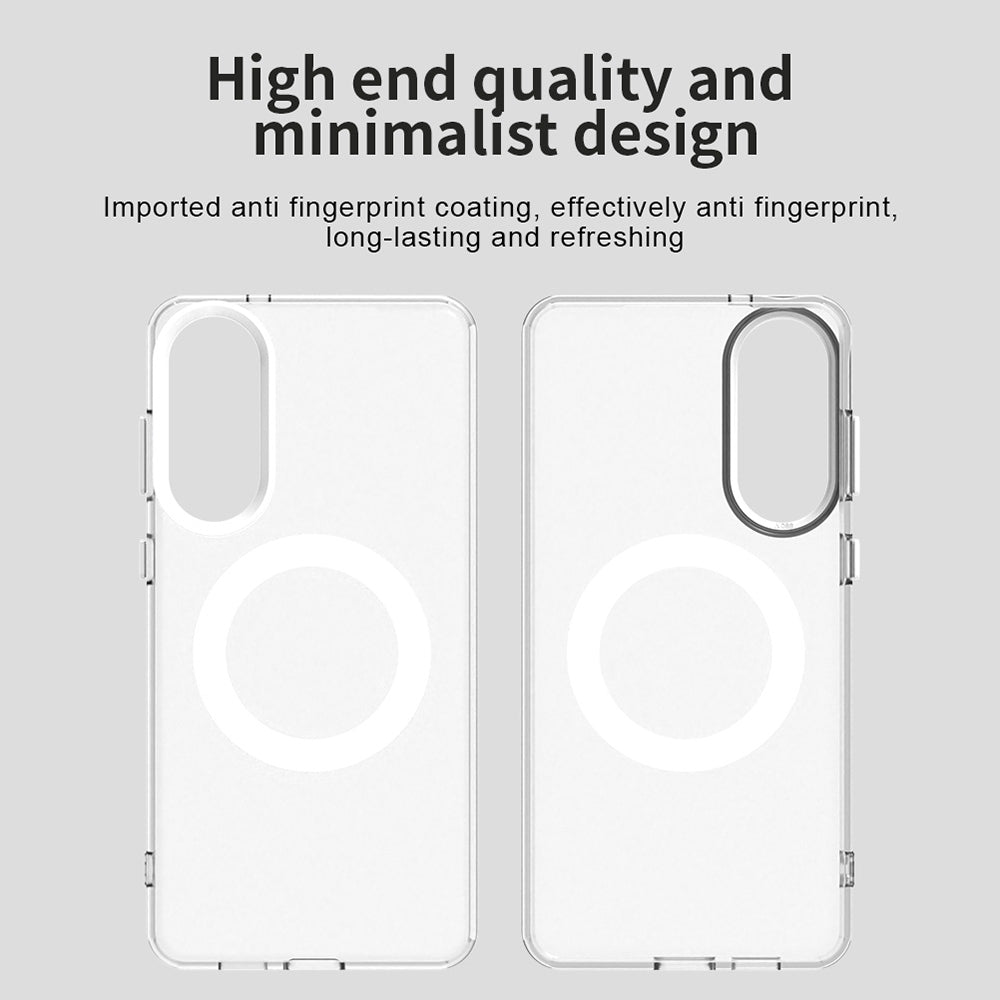 MagSafe futrola za Samsung Galaxy S25 Edge S937, Techsuit, CandyCase, Bela