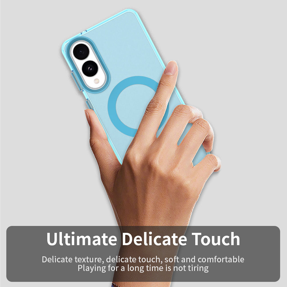 MagSafe futrola za Samsung Galaxy S25 Edge S937, Techsuit, CandyCase, Plava