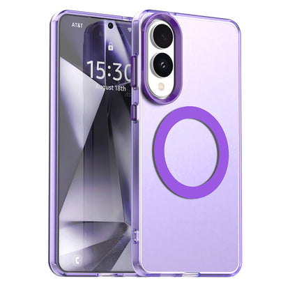 MagSafe futrola za Samsung Galaxy S25 Edge S937, Techsuit, CandyCase, Ljubičasta