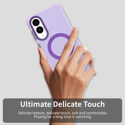 MagSafe futrola za Samsung Galaxy S25 Edge S937, Techsuit, CandyCase, Ljubičasta