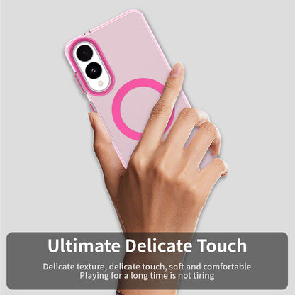MagSafe futrola za Samsung Galaxy S25 Edge S937, Techsuit, CandyCase, Roze