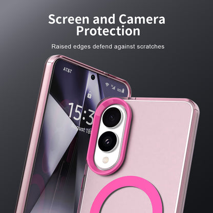 MagSafe futrola za Samsung Galaxy S25 Edge S937, Techsuit, CandyCase, Roze