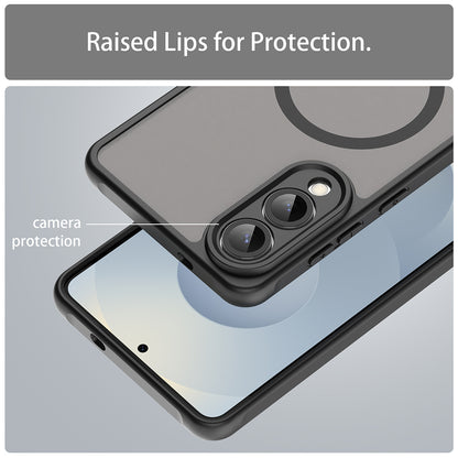 MagSafe futrola za Samsung Galaxy S25 Edge S937, Techsuit, HaloFrost II, Crna