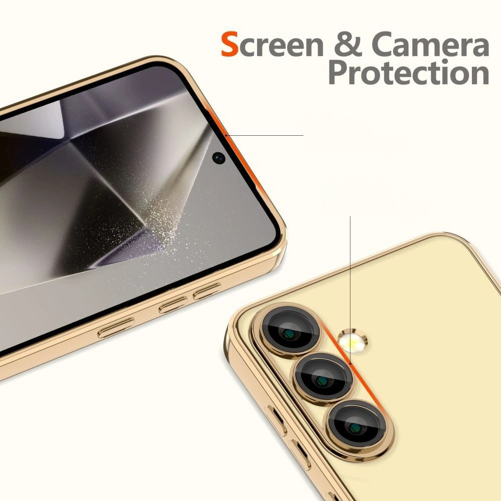 MagSafe futrola za Samsung Galaxy S25 Edge S937, Techsuit, Luxury Crystal, Svetlo Ljubičasta