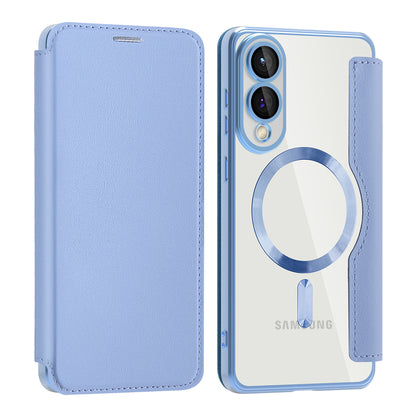 MagSafe futrola za Samsung Galaxy S25 Edge S937, Techsuit, SmartMag Book, Plava