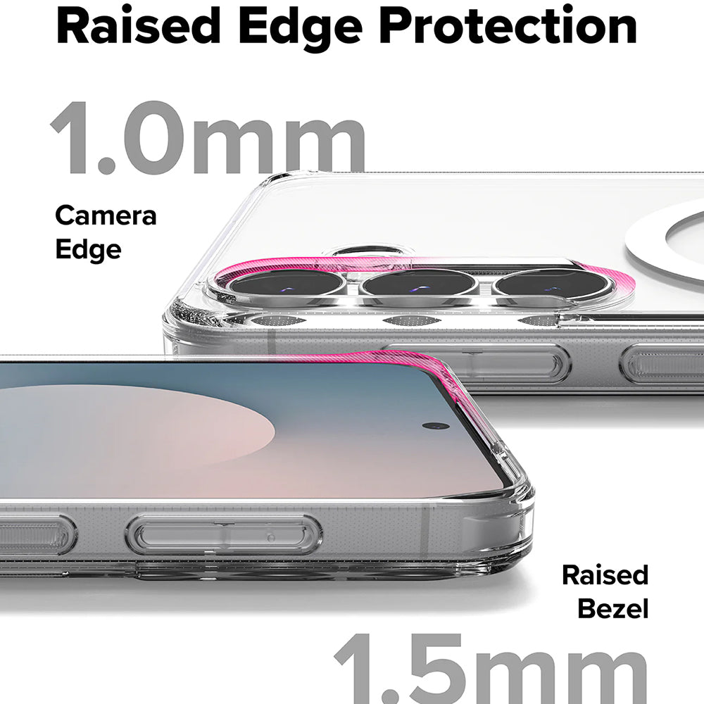 MagSafe futrola za Samsung Galaxy S25 FE, Ringke, Fusion, Providna
