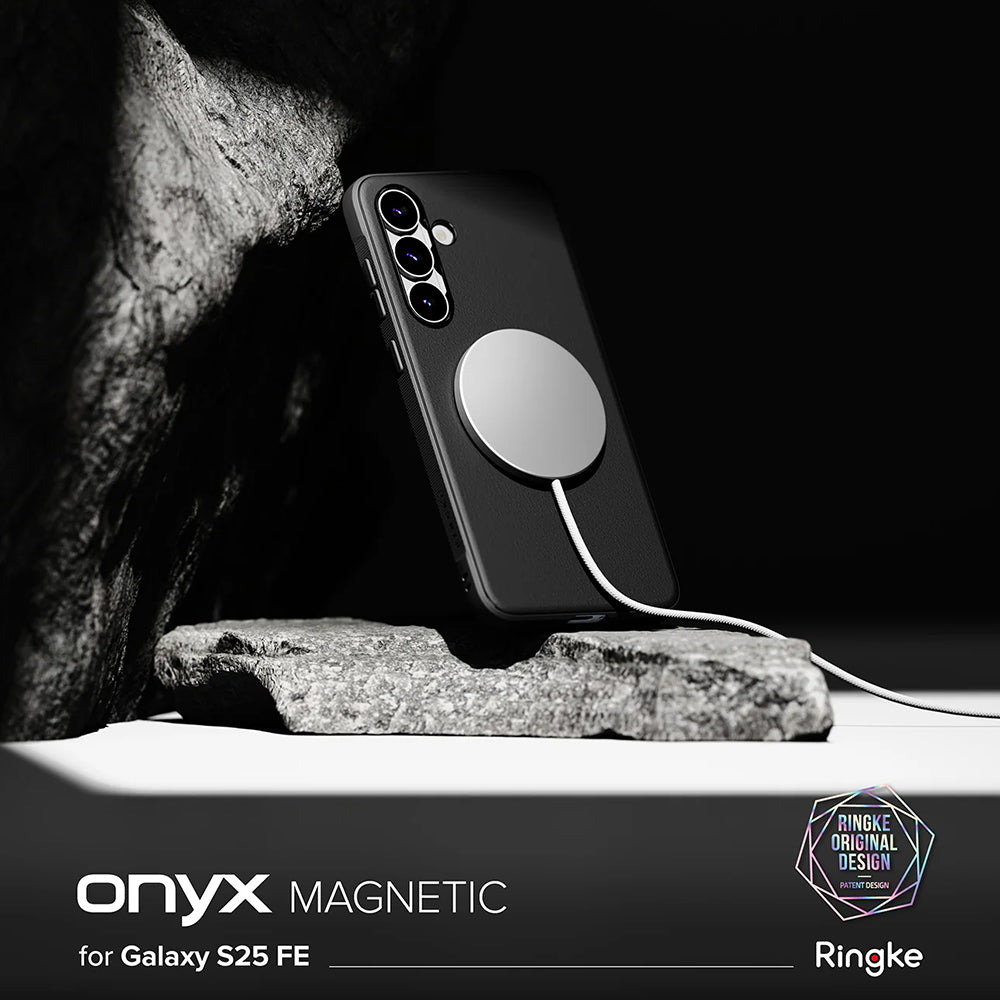 MagSafe futrola za Samsung Galaxy S25 FE, Ringke, Onyx, Crna