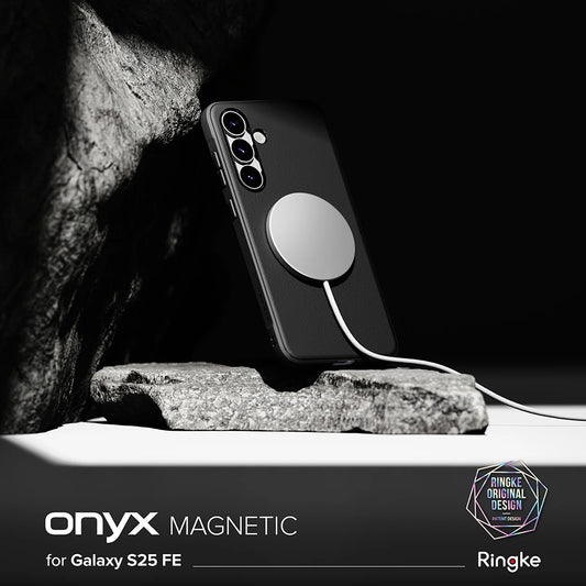 MagSafe futrola za Samsung Galaxy S25 FE, Ringke, Onyx, Crna