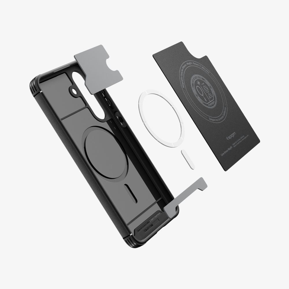 Futrola MagSafe za Samsung Galaxy S25 FE, Spigen, Core Armor, Mat Crna ACS10021