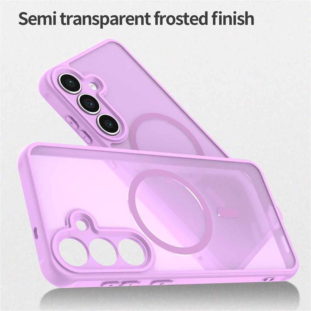 MagSafe futrola za Samsung Galaxy S25 FE, Techsuit, HaloFrost II, Roze