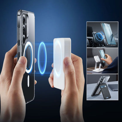 Futrola MagSafe za Samsung Galaxy S25+ S936, ESR, Classic Hybrid, Transparentna
