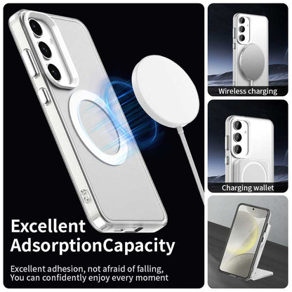 MagSafe futrola za Samsung Galaxy S25+ S936 / S24+ S926, Techsuit, CandyCase, Bela