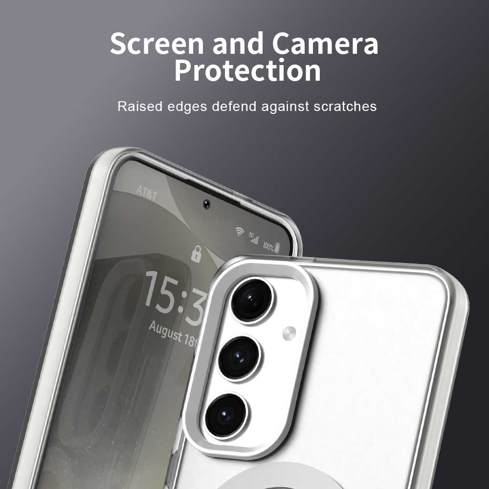 MagSafe futrola za Samsung Galaxy S25+ S936 / S24+ S926, Techsuit, CandyCase, Bela