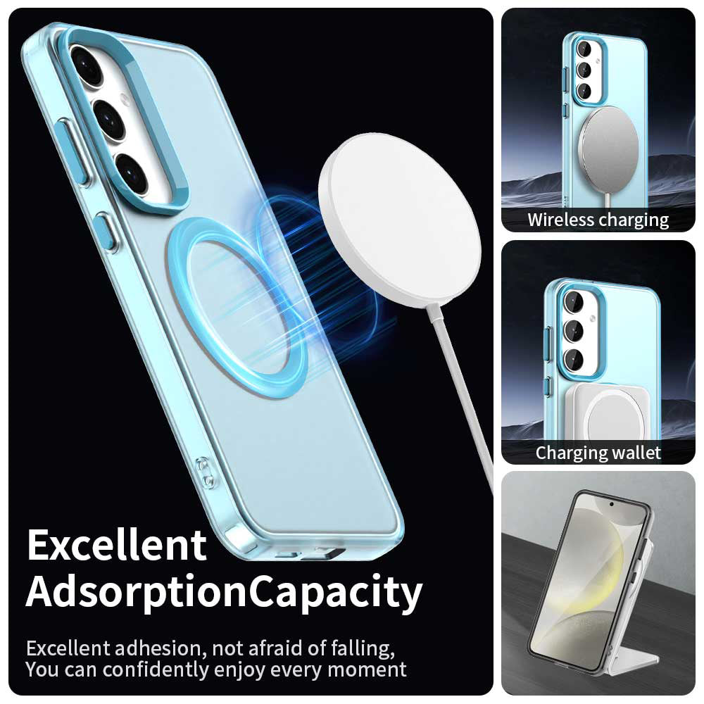 MagSafe futrola za Samsung Galaxy S25+ S936 / S24+ S926, Techsuit, CandyCase, Plava