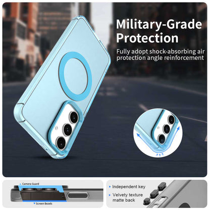 MagSafe futrola za Samsung Galaxy S25+ S936 / S24+ S926, Techsuit, CandyCase, Plava
