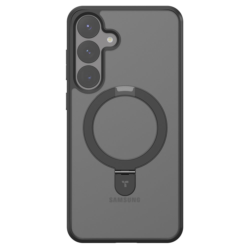 Futrola MagSafe za Samsung Galaxy S25+ S936, Torras, Ostand, Crna