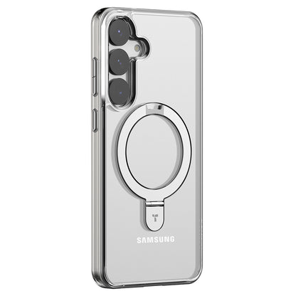 Futrola MagSafe za Samsung Galaxy S25+ S936, Torras, Ostand, Transparentna