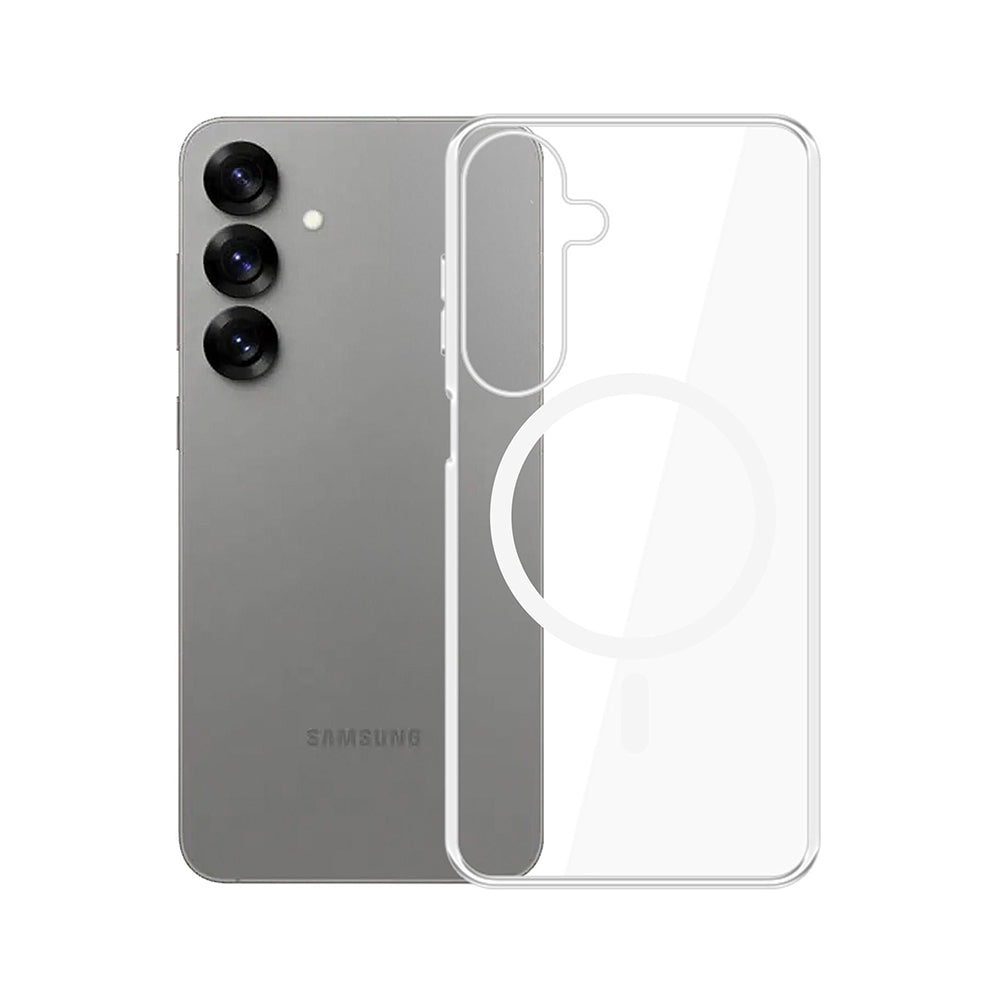 MagSafe futrola za Samsung Galaxy S25 S931, 3MK, Clear MagCase, Providna