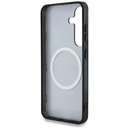 Futrola MagSafe za Samsung Galaxy S25 S931, Guess, IML Peony On 4G Background, Crna