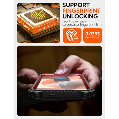 Futrola MagSafe za Samsung Galaxy S25 S931, i-Blason, ArmorBox, Crvena