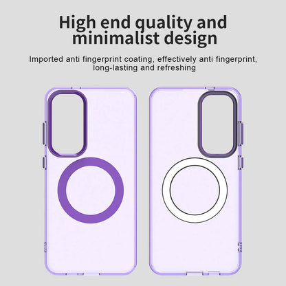 MagSafe futrola za Samsung Galaxy S25 S931 / S24 S921, Techsuit, CandyCase, Ljubičasta