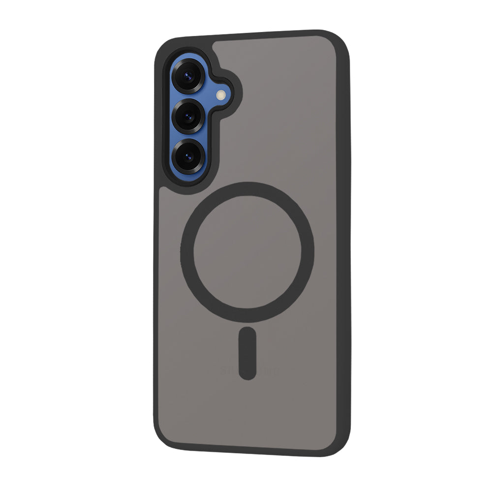 Futrola MagSafe za Samsung Galaxy S25 S931, Techsuit, HaloFrost, Crna