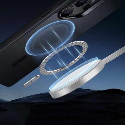 Husa MagSafe za Samsung Galaxy S25 Ultra S938, ESR, Classic Hybrid, Crna Satinirana