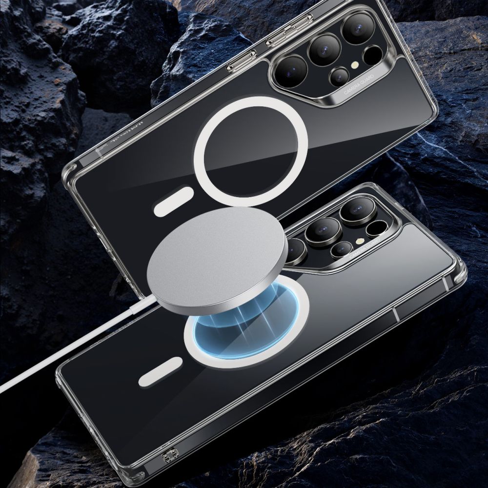 Futrola MagSafe za Samsung Galaxy S25 Ultra S938, ESR, Classic Hybrid, Providna