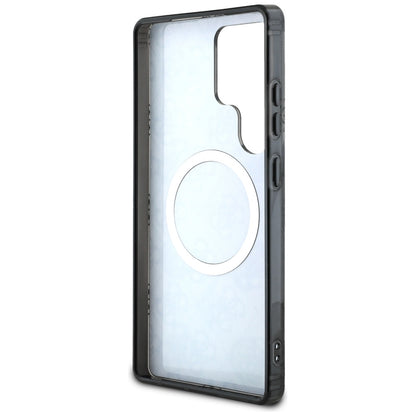 Futrola MagSafe za Samsung Galaxy S25 Ultra S938, Guess, IML Peony On 4G Background, Crna