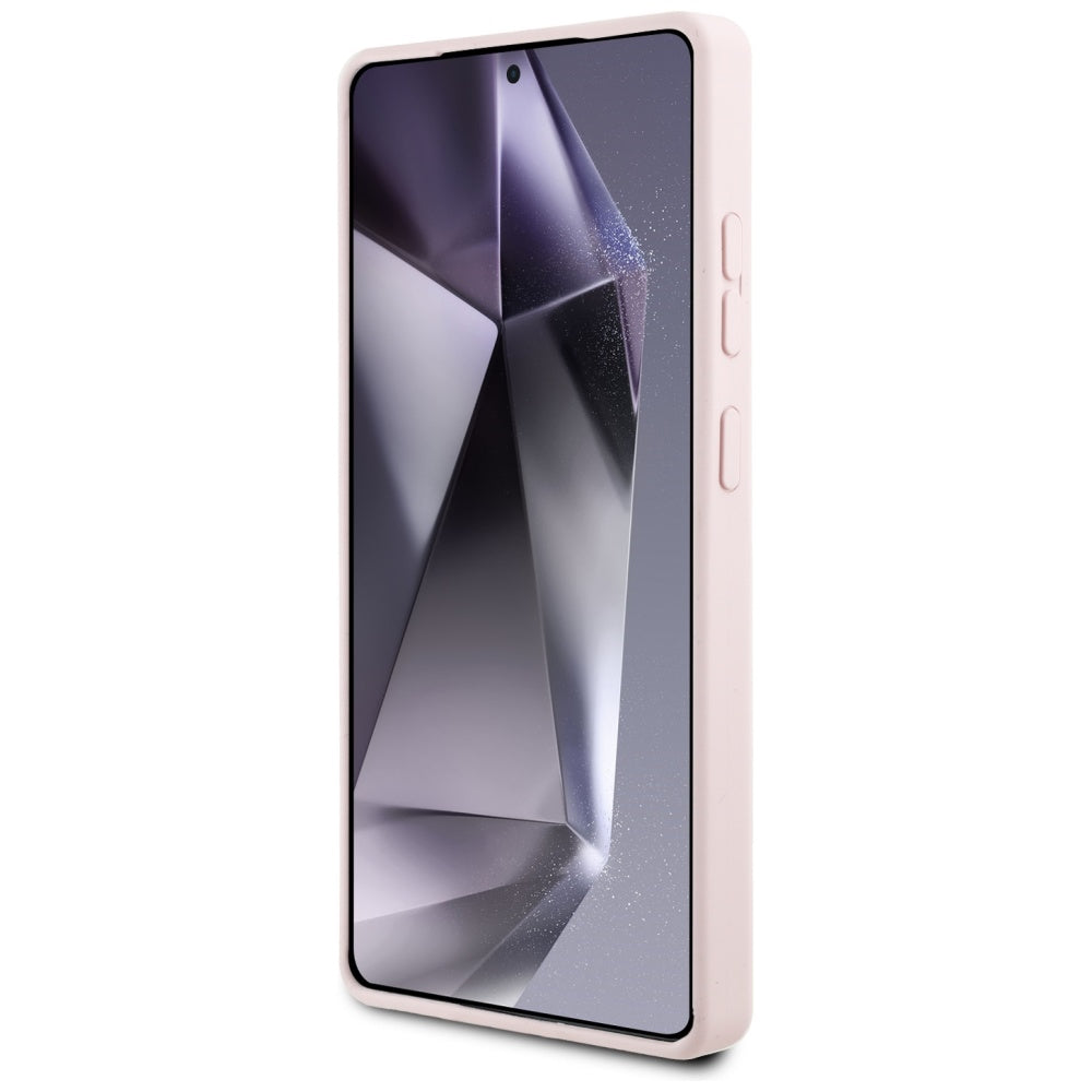 Futrola MagSafe za Samsung Galaxy S25 Ultra S938, Karl Lagerfeld, Silikonski Grafiti, Roze