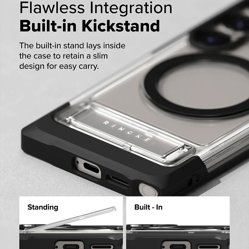 Futrola MagSafe za Samsung Galaxy S25 Ultra S938, Ringke, UX, Providna
