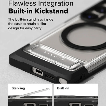Futrola MagSafe za Samsung Galaxy S25 Ultra S938, Ringke, UX, Providna