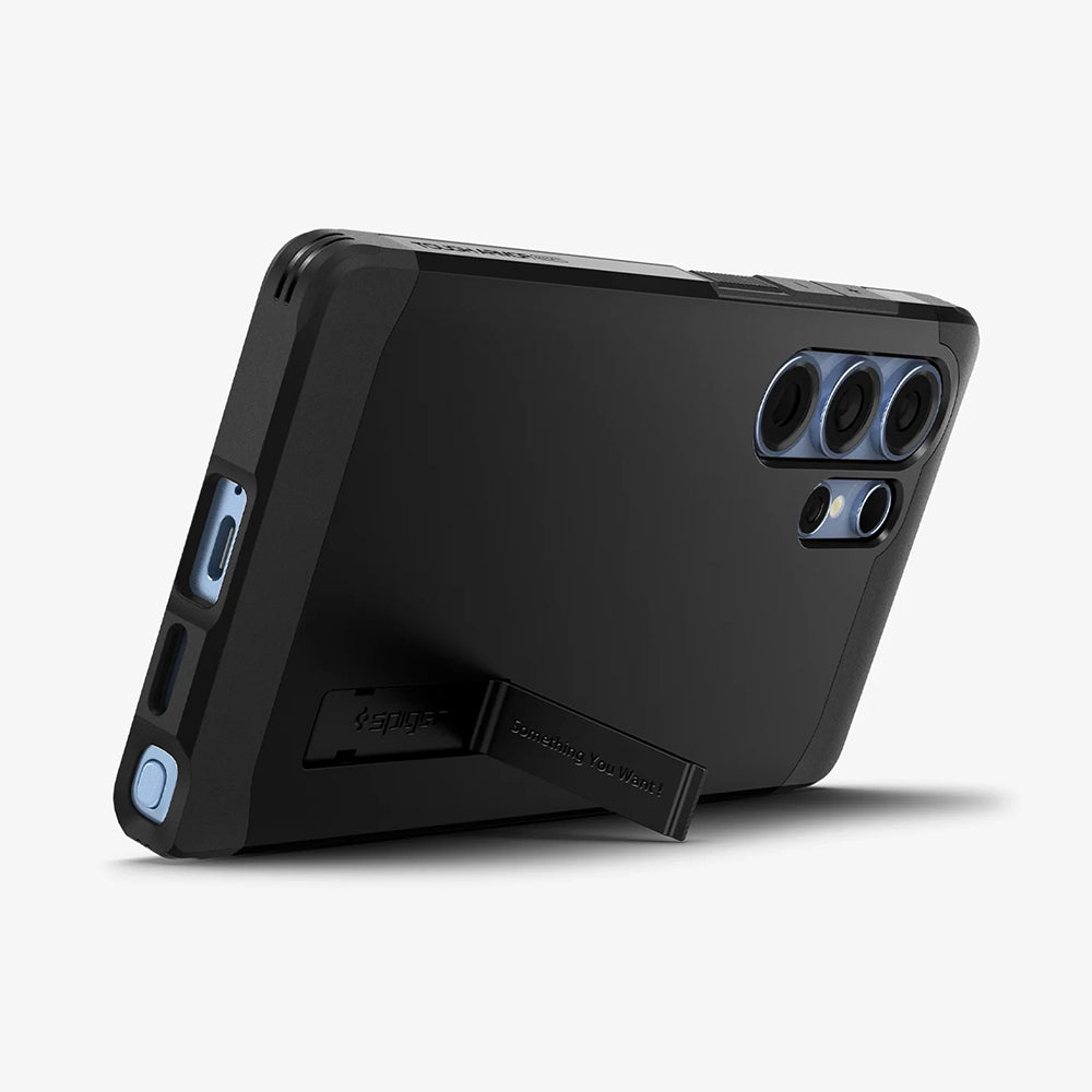 Futrola MagSafe za Samsung Galaxy S25 Ultra S938, Spigen, Tough Armor, Crna