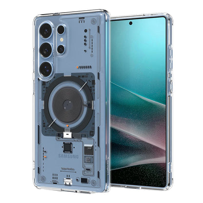 Futrola MagSafe za Samsung Galaxy S25 Ultra S938, Spigen, Ultra Hybrid Neo One, Providna