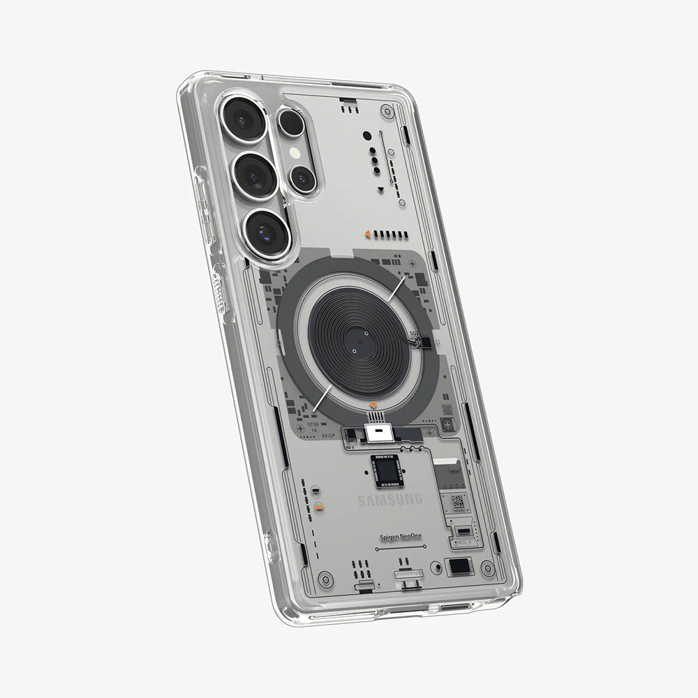 Futrola MagSafe za Samsung Galaxy S25 Ultra S938, Spigen, Ultra Hybrid Neo One, Providna