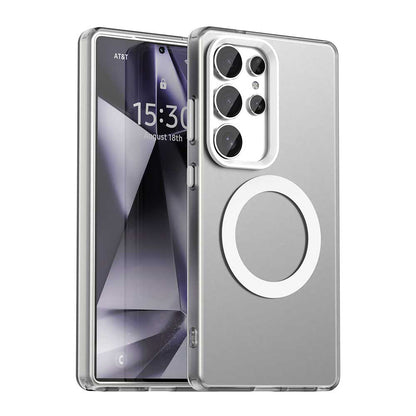 MagSafe futrola za Samsung Galaxy S25 Ultra S938, Techsuit, CandyCase, Bela