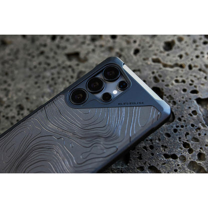 MagSafe futrola za Samsung Galaxy S25 Ultra S938, Urban Armor Gear, Metropolis LT Topography, Crna