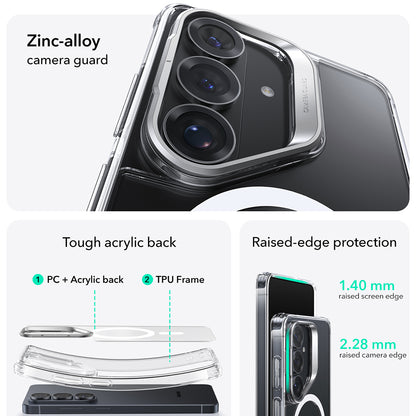 Futrola MagSafe za Samsung Galaxy S26 S942, ESR, Classic Hybrid Kickstand, Providna