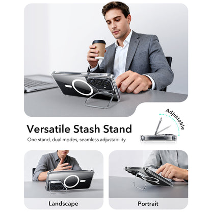 Futrola MagSafe za Samsung Galaxy S26 S942, ESR, Classic Hybrid Kickstand, Providna