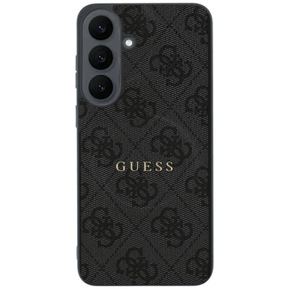 MagSafe maska za Samsung Galaxy S26 FE S741, Guess, 4G Embossed Ring Classic Logo, crna