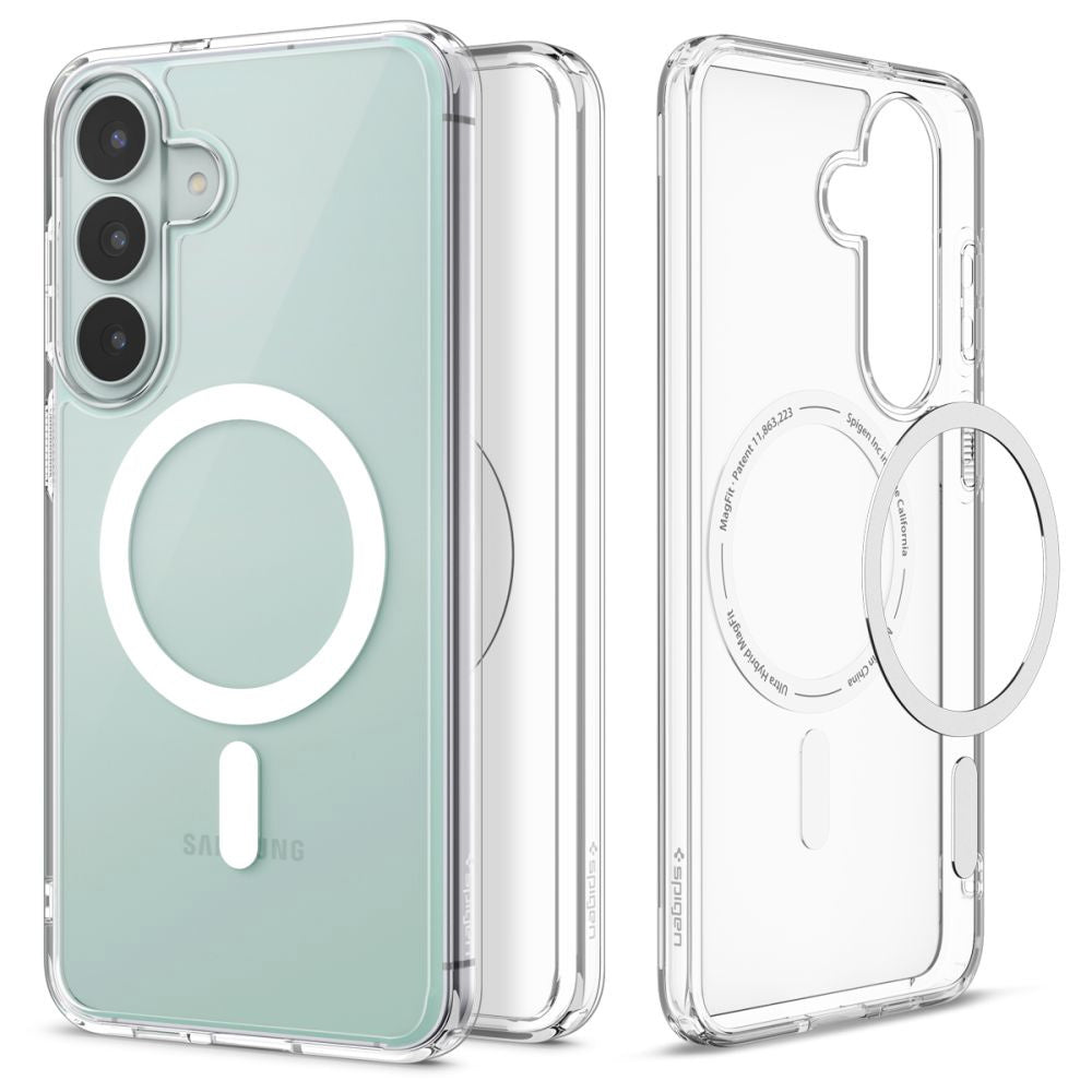 MagSafe futrola za Samsung Galaxy S26 FE S741, Spigen, Ultra Hybrid, Providna Bela ACS11636