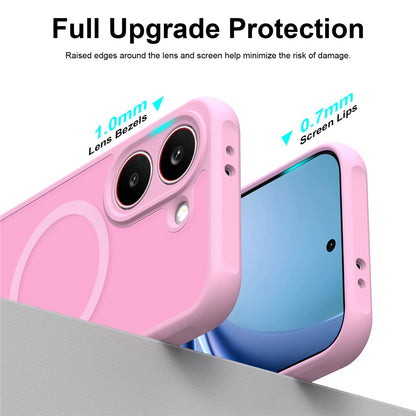 MagSafe futrola za Samsung Galaxy S26 FE S741, Techsuit, HaloFrost II, Roze