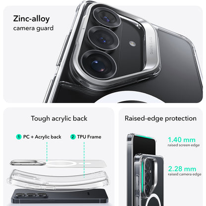 Futrola MagSafe za Samsung Galaxy S26 Plus S947, ESR, Classic Hybrid Kickstand, Providna