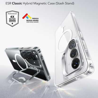 Futrola MagSafe za Samsung Galaxy S26 Plus S947, ESR, Classic Hybrid Kickstand, Providna