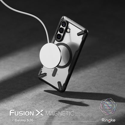 Futrola MagSafe za Samsung Galaxy S26 Plus S947, Ringke, Fusion X, Crna