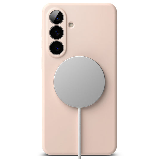 Futrola MagSafe za Samsung Galaxy S26 Plus, Ringke, Silikon, Roze