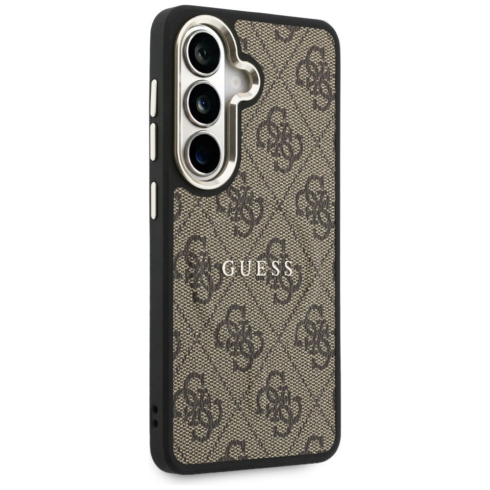 Futrola MagSafe za Samsung Galaxy S26 Plus S947, Guess, 4G Embossed Ring, Braon